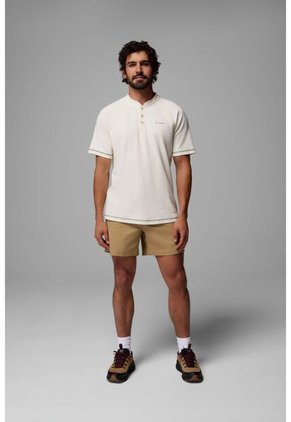 Camiseta Hombre Columbia ACKER ROCK KNIT SHOR Crema Columbia