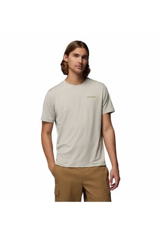 Camiseta Hombre Columbia PARSONS POINT S BACK Beige Columbia Columbia