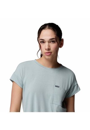 Camiseta Mujer Columbia DANIELA FALLS SS Azul Columbia
