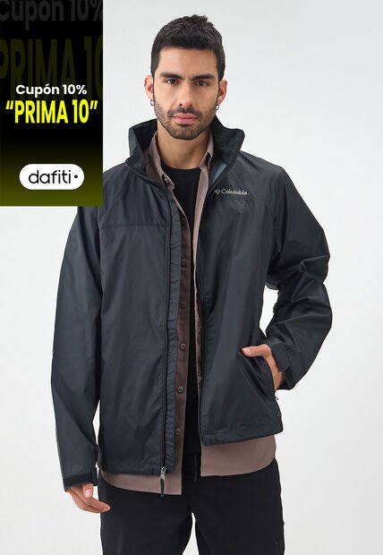 Chaqueta Columbia Glennaker Lake II Rain Negro