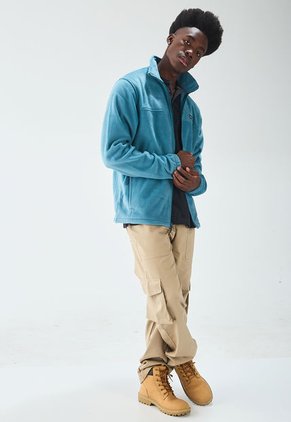 Chaqueta Azul Petróleo Columbia Ciudad Steens Mtn Fz 2.0