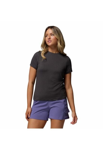 Camiseta Mujer Columbia PARSONS POINT LOGO Negro Columbia