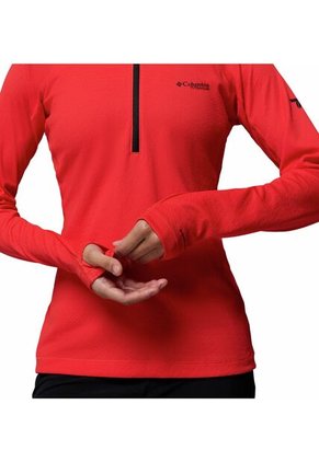 Buzo Mujer Columbia DRIVENTURE HALF ZIP Rojo Columbia