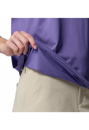 Camiseta Mujer Columbia WILD SPRINGS SS Morado Columbia