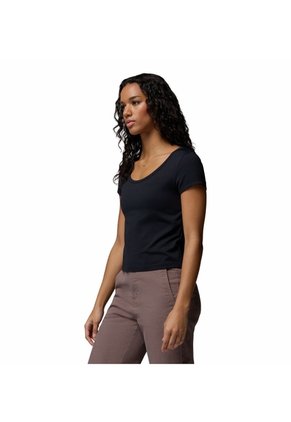 Camiseta Mujer Columbia PINETOWN CANYON RIB Negro Columbia