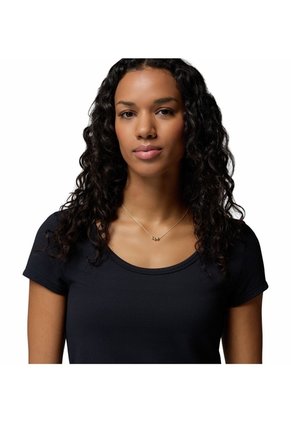 Camiseta Mujer Columbia PINETOWN CANYON RIB Negro Columbia