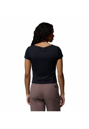 Camiseta Mujer Columbia PINETOWN CANYON RIB Negro Columbia