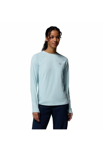 Camiseta Mujer Columbia WILD CAST SUN SHIRT Negro Columbia