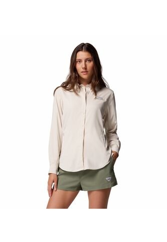 Camisa Mujer Columbia TAMIAMI II LS SHIRT Beige Columbia Columbia
