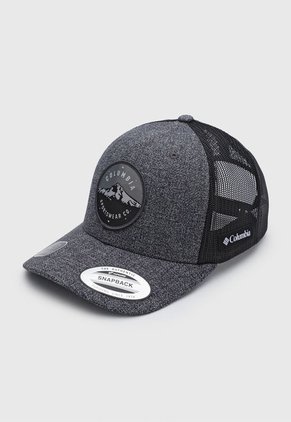 Gorra Gris-Negro Columbia Mesh Snap Back