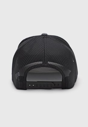 Gorra Gris-Negro Columbia Mesh Snap Back