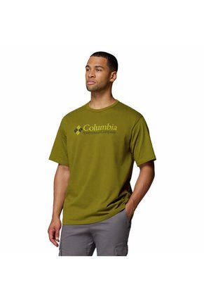 Camiseta Hombre Columbia CSC HEAVYWEIGHT LOGO Verde Columbia