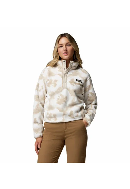 Buzo Mujer Columbia HELVETIA SNAP FLEECE Blanco Columbia