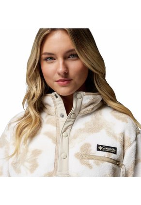 Buzo Mujer Columbia HELVETIA SNAP FLEECE Blanco Columbia