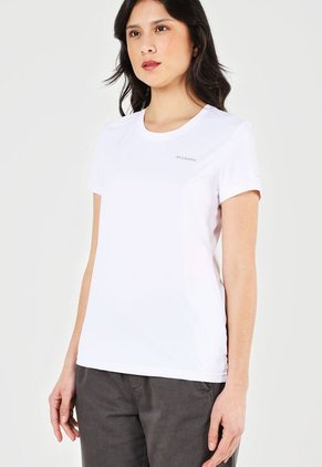Camiseta Blanco Columbia Hike SS Crew
