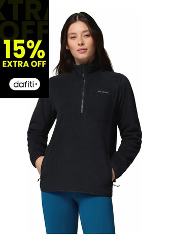 Buzo Mujer Columbia Pacific Arch 200 Hal Negro Columbia Columbia