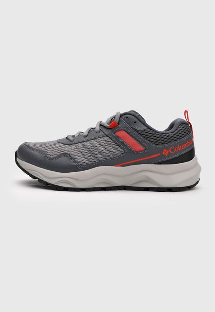 Tenis de Senderismo Gris-Coral-Beige Columbia Plateau
