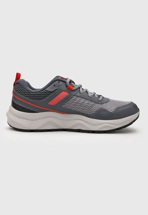 Tenis de Senderismo Gris-Coral-Beige Columbia Plateau