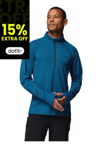Buzo Hombre Columbia Driventure Half Zip Azul Columbia Columbia