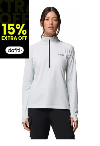 Buzo Mujer Columbia Driventure Half Zip Verde Columbia Columbia