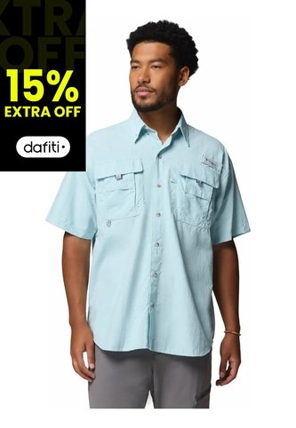 Camisa Hombre Columbia BAHAMA II S/S SHIRT Negro Columbia Columbia