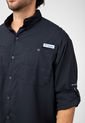 Camisa Para Pesca  Negro Columbia Tamiami II de Columbia