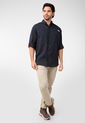 Camisa Para Pesca  Negro Columbia Tamiami II de Columbia