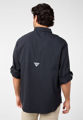 Camisa Para Pesca  Negro Columbia Tamiami II
