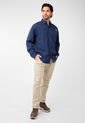 Camisa Azul Navy Columbia Tamiami de Columbia