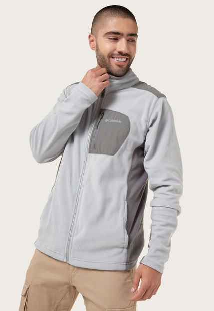 Buzo Gris Columbia Klamath Range Full Zip