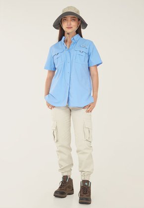 Camisa Azul Columbia Bahama SS
