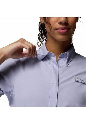 Camisa Mujer Columbia TAMIAMI II SS SHIRT Morado Columbia