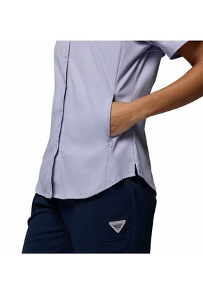 Camisa Mujer Columbia TAMIAMI II SS SHIRT Morado Columbia
