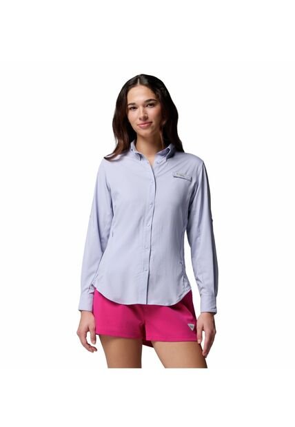 Camisa Mujer Columbia TAMIAMI II LS SHIRT Morado Columbia