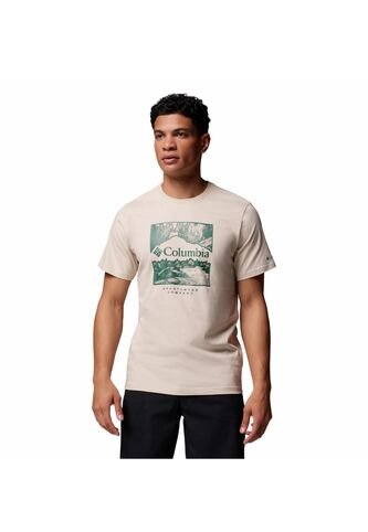 Camiseta Hombre Columbia CSC SEASONAL LOGO TE Gris Claro Columbia Columbia