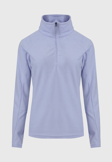 Buzo Lavanda Claro Columbia Glacial Iv 1/2 Zip