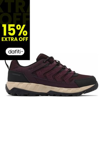 Tenis Mujer Columbia Strata Trail Low Wp Burdeo Columbia Columbia