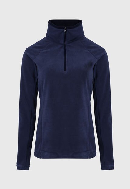 Buzo Azul Columbia Glacial Iv 1/2 Zip