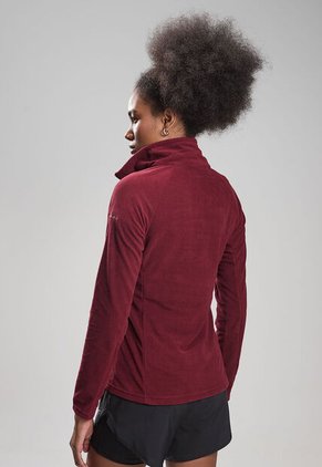 Buzo Columbia Glacial IV  1/2 Zip  Borgoña