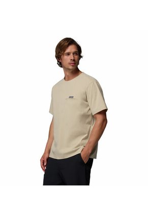 Camiseta Hombre Columbia CHILL CREEK WOVEN T Beige Columbia
