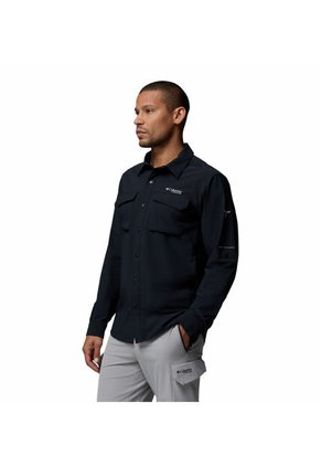 Camisa Hombre Columbia SILVER RIDGE ELIT LS Negro Columbia