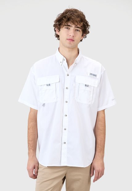 Camisa Blanco Columbia Bahama