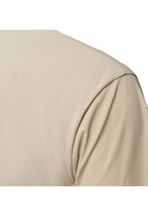 Camiseta Hombre Columbia CHILL CREEK WOVEN T Beige Columbia