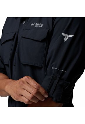 Camisa Hombre Columbia SILVER RIDGE ELIT LS Negro Columbia