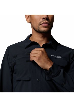 Camisa Hombre Columbia SILVER RIDGE ELIT LS Negro Columbia