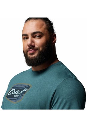 Camiseta Hombre Columbia PARSONS POINT SS Azul Columbia