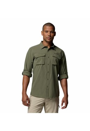 Camisa Hombre Columbia SILVER RIDGE ELIT LS Verde Columbia