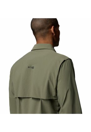 Camisa Hombre Columbia SILVER RIDGE ELIT LS Verde Columbia