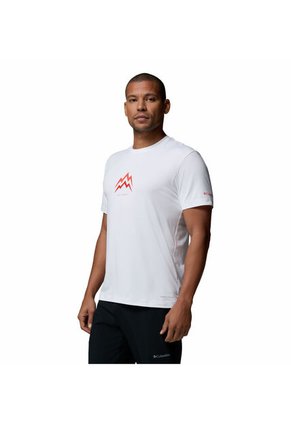 Camiseta Hombre Columbia PARSONS POINT SS Blanco Columbia