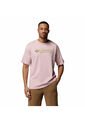 Camiseta Hombre Columbia CSC HEAVYWEIGHT LOGO Rosa Columbia de Columbia